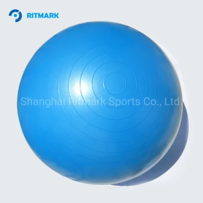 Pelota inflable de vinilo duradero para gimnasio y yoga